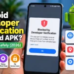 Android Developer Verification blocked APK warning and safe next steps