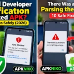 There was a problem parsing the package Android fixes 2026