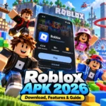 Roblox APK 2026 Android featured image with Roblox game world